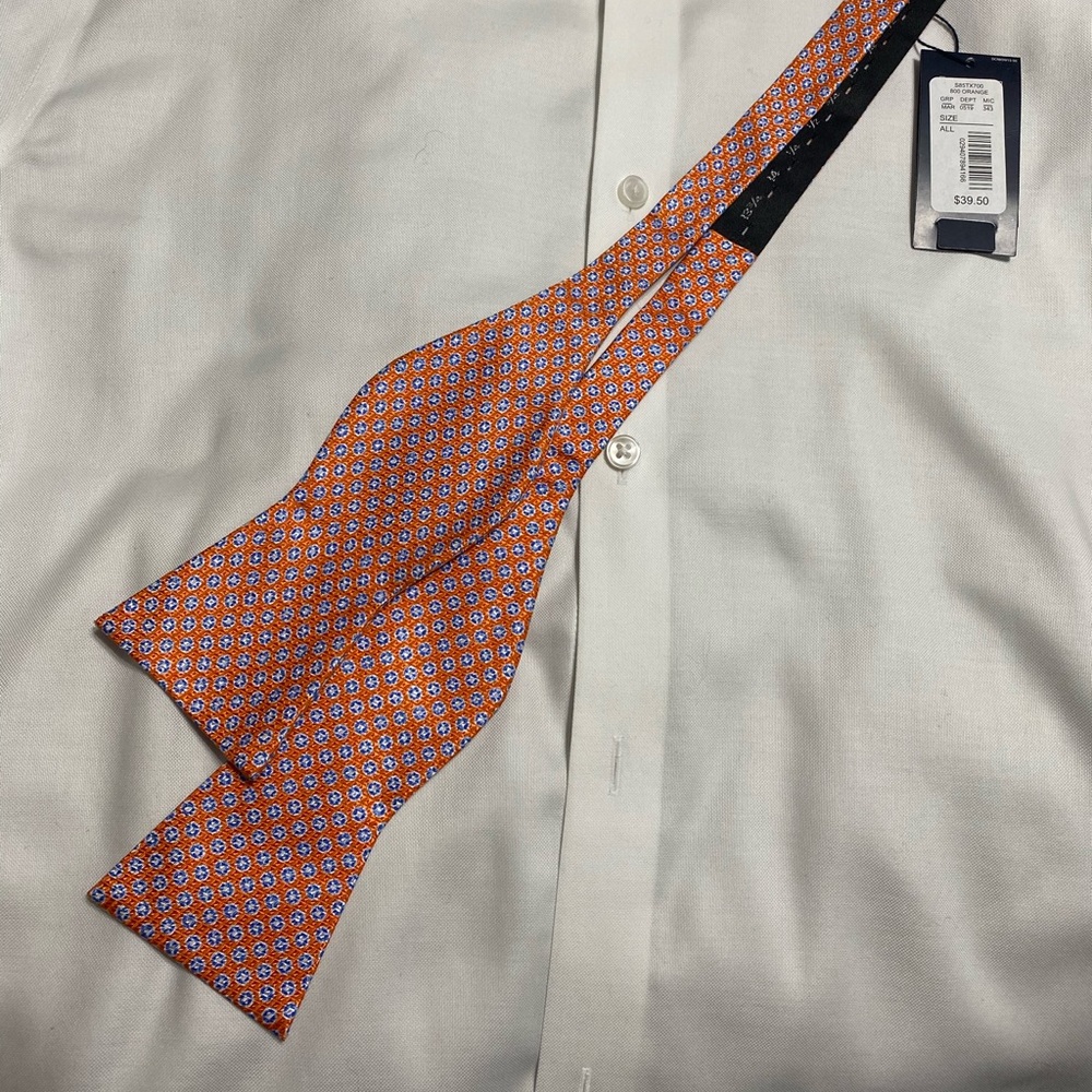 Orange Bow tie